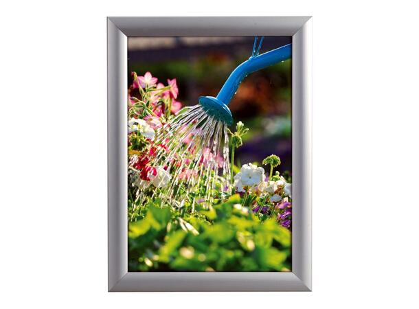 Plakatramme Snap 25mm,alu A4,Watersafe 